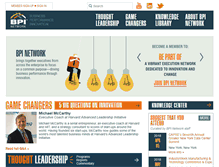 Tablet Screenshot of bpinetwork.org